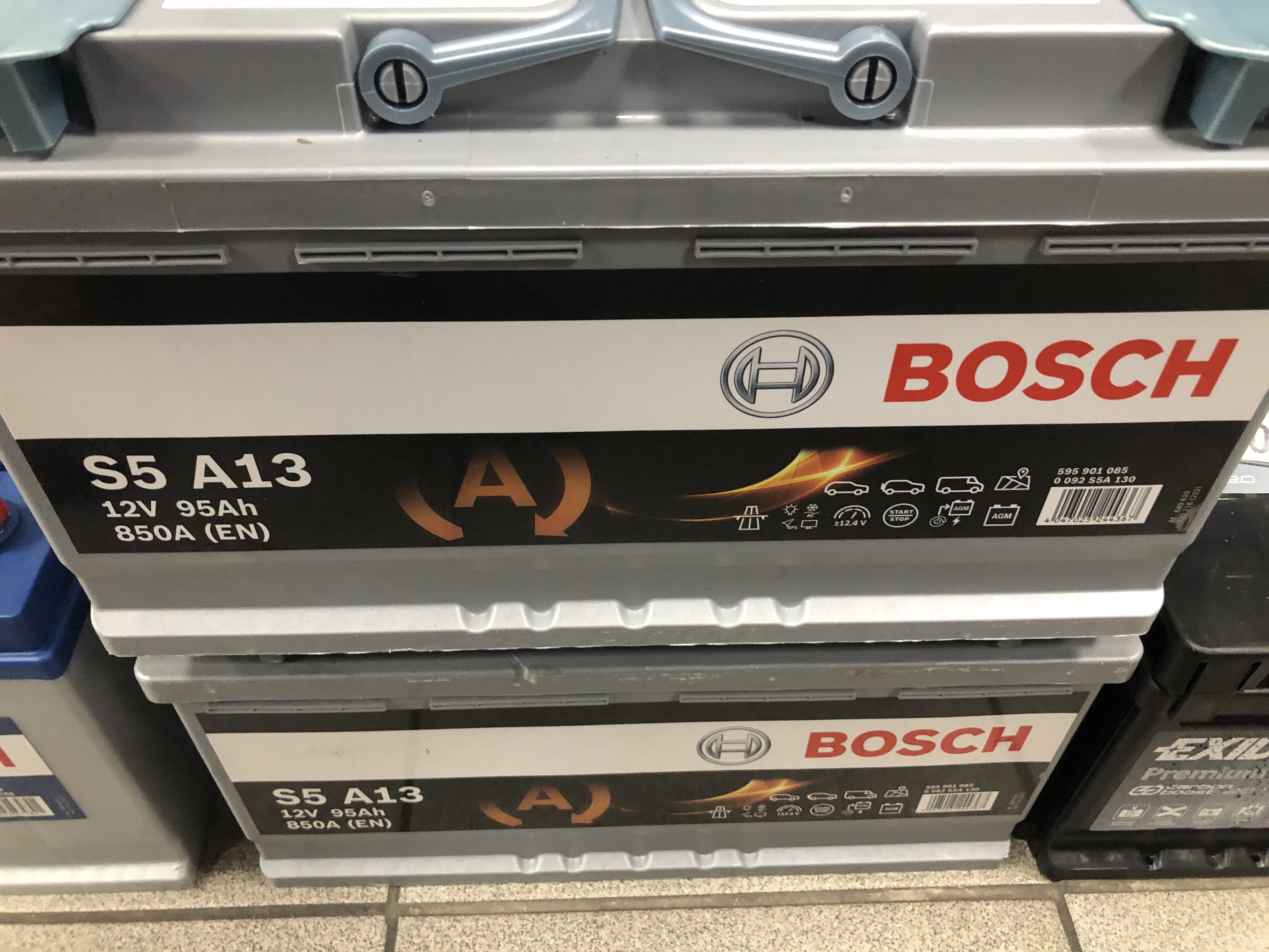  BOSCH 0092S5A130  Акумуляторна батарея 95А